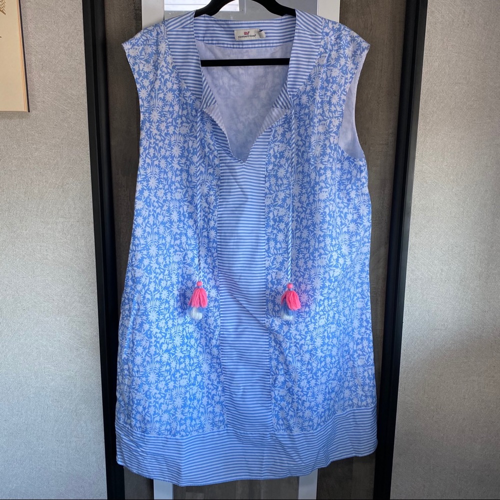 Vineyard Vines Otomi Border Vineyard Tunic Dress